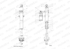 SUSPENSION | SUSPENSION, FRONT SHOCK INTERNALS - G20GXJ99AP/AG (702710)