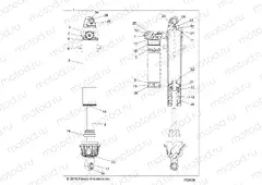 SUSPENSION | SUSPENSION, FRONT SHOCK INTERNALS - Z20P4E92AC/BC/F92AC (702628)