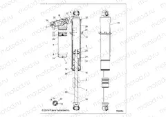 SUSPENSION | SUSPENSION, FRONT SHOCK INTERNALS - Z20P4L92AG/AP/BG/BP/LG (702654)