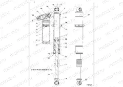 SUSPENSION | SUSPENSION, FRONT SHOCK INTERNALS - Z20PAL92AG/AP/BG/BP/LG/G92AG/AP/LG (702428)