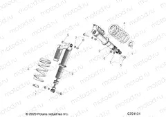 SUSPENSION | SUSPENSION, FRONT SHOCK MOUNTING - G21G4D99AW/BW (C701131)
