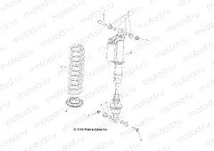 SUSPENSION | SUSPENSION, FRONT SHOCK MOUNTING - R13JT9EFX (49RGRSHOCKMTG11RZR875)