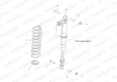 SUSPENSION | SUSPENSION, FRONT SHOCK MOUNTING - R13VE76FX/FI (49RGRSHOCKMTG13RZRS)
