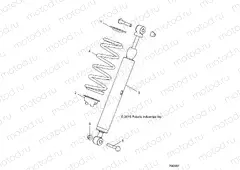 SUSPENSION | SUSPENSION, FRONT SHOCK MOUNTING - R16RGE99A7/AV (700851)