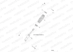 SUSPENSION | SUSPENSION, FRONT SHOCK MOUNTING - R17RTED1F1/SD1C1 (700365)