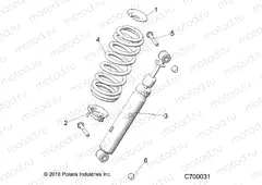 SUSPENSION | SUSPENSION, FRONT SHOCK MOUNTING - R21T6U99AP/AG/BP/BG (C700031)