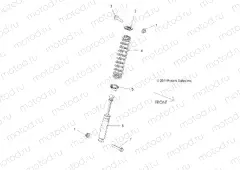SUSPENSION | SUSPENSION, FRONT SHOCK MOUNTING - Z15VHA57AJ/E57AS/AK (49RGRSHOCKMTG12RZR570)