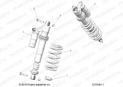SUSPENSION | SUSPENSION, FRONT SHOCK MOUNTING - Z20ASE99AH/LH/BH (C701081-1)