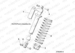 SUSPENSION | SUSPENSION, FRONT SHOCK MOUNTING - Z20NAR99AZ/BZ (C700280-4)
