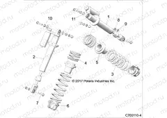 SUSPENSION | SUSPENSION, FRONT SHOCK MOUNTING - Z20S1E99NG (C700110-4)