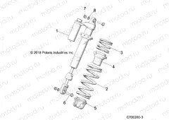 SUSPENSION | SUSPENSION, FRONT SHOCK MOUNTING - Z23NAE99A/99B (C700280-3)