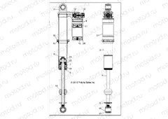 SUSPENSION | SUSPENSION, FRONT SHOCK - R13VE76FX/FI (49RGRSHOCKFRT7043910)