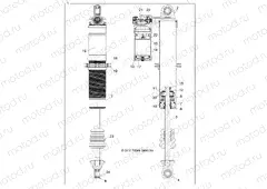 SUSPENSION | SUSPENSION, FRONT SHOCK - R13XE7EAI (49RGRSHOCKFRT7043928)