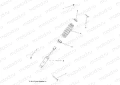 SUSPENSION | SUSPENSION, FRONT SHOCK - R15RTAD1FA (49RGRSHOCKMTG151KDSL)
