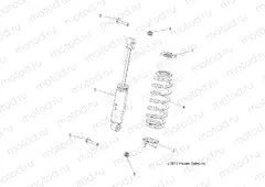 SUSPENSION | SUSPENSION, FRONT SHOCK - R15RTE87FA (49RGRSHOCKFRT7043755)