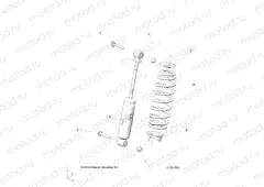 SUSPENSION | SUSPENSION, FRONT SHOCK - R15RUAD1AA (49RGRSHOCKMTG151KDSL)