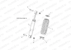 SUSPENSION | SUSPENSION, FRONT SHOCK - Z15VA87 ALL OPTIONS (49RGRSHOCKFRT7044130)