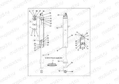 SUSPENSION | SUSPENSION, FRONT SHOCK - Z15VFE99AT/AV/AP (49RGRSHOCKFRT7044116)