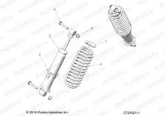 SUSPENSION | SUSPENSION, FRONT SHOCK - Z20A5K87BG (C701021-1)