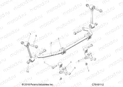 SUSPENSION | SUSPENSION, FRONT STABILIZER BAR - G21GAE99A4 (C701011-2)
