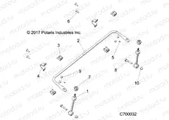 SUSPENSION | SUSPENSION, FRONT STABILIZER BAR- R19RRU99/A/B (C700032)
