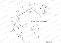 SUSPENSION | SUSPENSION, FRONT STABILIZER BAR - Z20PAE92AC/BC/F92AC/LC (C700163-4)