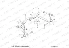 SUSPENSION | SUSPENSION, FRONT STABILIZER BAR - Z20R4B92AC/BC/AR/BR/D92AC/BC/AR/BR (C0703023-2)