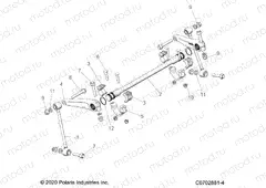 SUSPENSION | SUSPENSION, FRONT STABILIZER BAR - Z23G4D92AL/BL/AE/BE (C0702881-4)