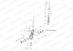 SUSPENSION | SUSPENSION, FRONT STRUT - A09BG50AA (49ATVSTRUT08SCRAM)