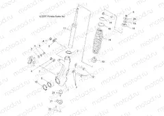 SUSPENSION | SUSPENSION, FRONT STRUT - A09MN50ET (49ATVSTRUT08SP500)