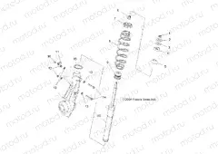 SUSPENSION | SUSPENSION, FRONT STRUT - A13EA32FA (49ATVSTRUT10TBLZR)