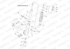 SUSPENSION | SUSPENSION, FRONT STRUT - A15S6A76FA (49ATVSTRUT106X6)