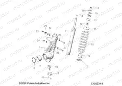 SUSPENSION | SUSPENSION, FRONT STRUT - A23SDE57P4 (C102239-3)