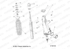 SUSPENSION | SUSPENSION, FRONT STRUT - R22MAA57B1/EB5/B9 (C730104)