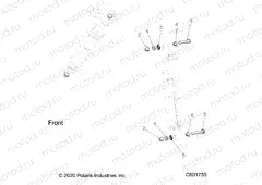 SUSPENSION | SUSPENSION, IFS SHOCKS MNTG. - S22TDL8RS/8RE ALL OPTIONS (C601730)