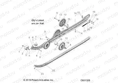SUSPENSION | SUSPENSION, RAIL ASM. - S20DDL8PS ALL OPTIONS (601328)