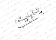 SUSPENSION | SUSPENSION, RAIL, LH/RH - S20CFE5BSL (601187)