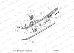 SUSPENSION | SUSPENSION, RAIL, LH/RH - S20EEC6PS/6PEM ALL OPTIONS (C601161)
