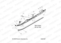 SUSPENSION | SUSPENSION, RAIL MOUNTING - S20EFK8PS/EFM8PS ALL OPTIONS (C601207)