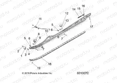SUSPENSION | SUSPENSION, RAIL MOUNTING - S20EGK8RS/EGM8RS/EGM8RE ALL OPTIONS (601007C)