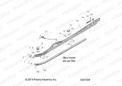 SUSPENSION | SUSPENSION, RAIL MOUNTING - S20EHM8PS ALL OPTIONS (C601304)