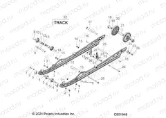 SUSPENSION | SUSPENSION, REAR, 2.75 - S23TFK8RS (C601948)