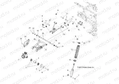SUSPENSION | SUSPENSION, REAR - A09MN50ET (49ATVSUSPRR08SP500)