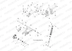 SUSPENSION | SUSPENSION, REAR - A15SHD57AC/E57AS/AM/L57AK (49ATVSUSPRR11SP5)
