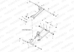 SUSPENSION | SUSPENSION, REAR - A15SXE95AC/AK/AW/L95AM (49ATVSUSPRR14USA)