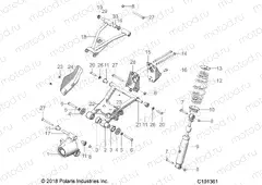 SUSPENSION | SUSPENSION, REAR - A19SHS57PS