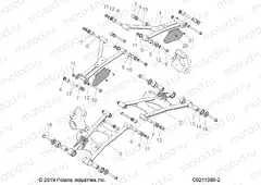 SUSPENSION | SUSPENSION, REAR - A20SGE95AK (C0211080-2)