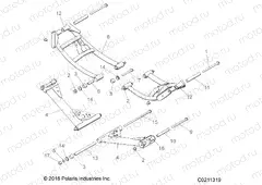 SUSPENSION | SUSPENSION, REAR - A20SXN85A8 (C0211319)