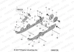 SUSPENSION | SUSPENSION, REAR and TRACK - S20CBA6GSL (C600796)