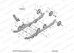 SUSPENSION | SUSPENSION, REAR and TRACK - S20DDH6PS ALL OPTIONS (600317)